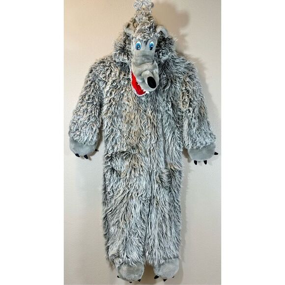 Vintage Chrisha Playful Plush Big Bad Wolf of Little Red Riding Hood Costume - Picture 1 of 13